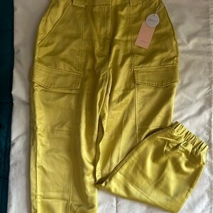 Yellow Cargo Pants